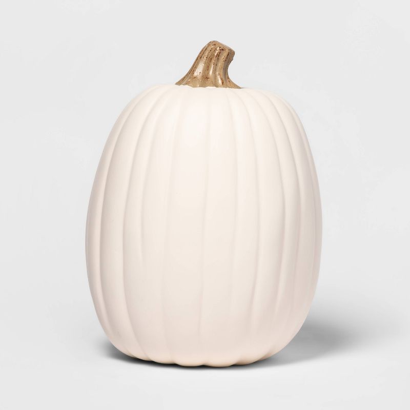 13" Carvable Faux Halloween Pumpkin Cream - Hyde & EEK! Boutique™ | Target