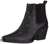 Sam Edelman Women's Winona Rain Booties, Black, 7 Medium US | Amazon (US)