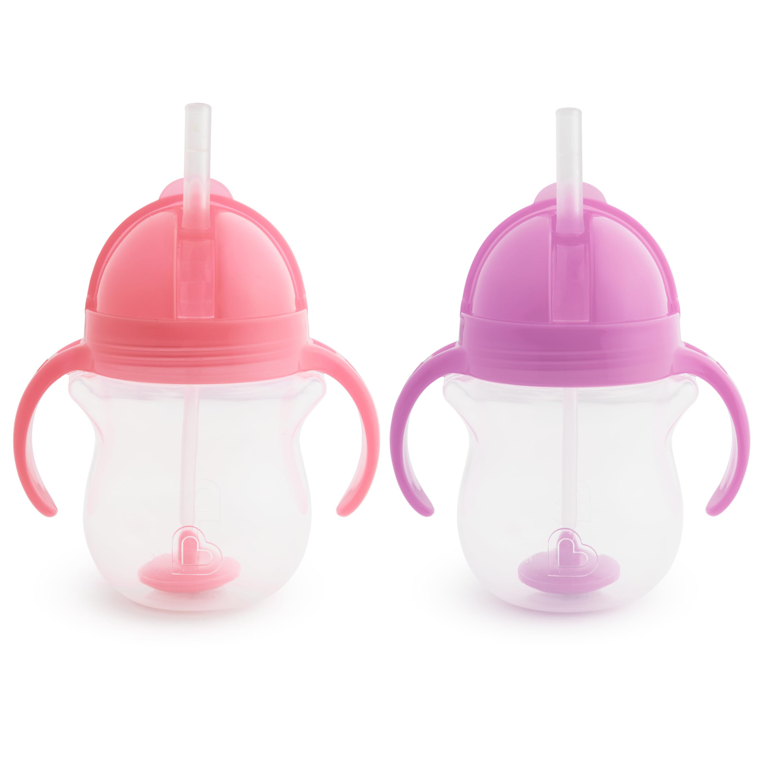 Munchkin Any Angle Sippy Cups for Toddlers, Spill Proof Weighted Straw Cup with Transition Handle... | Amazon (US)