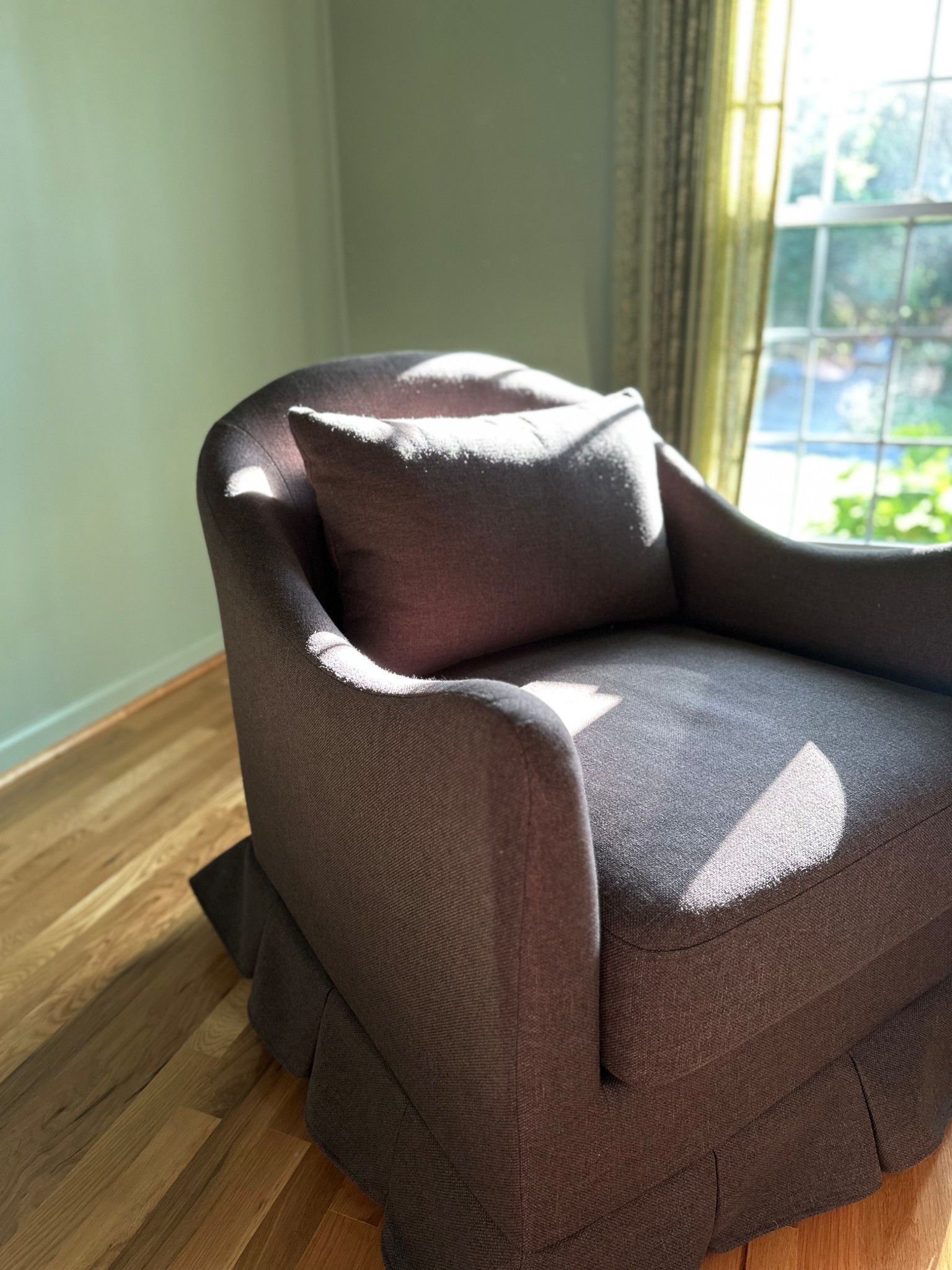 Living room swivels
Sitting room swivels
Pleated swivel chairs 
Target find
Affordable furniture 

#LTKHome