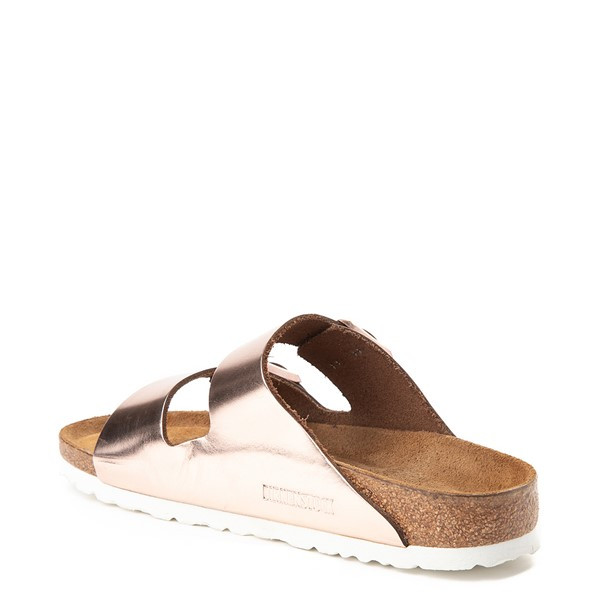 Womens Birkenstock Arizona Soft Footbed Sandal - Copper | Journeys