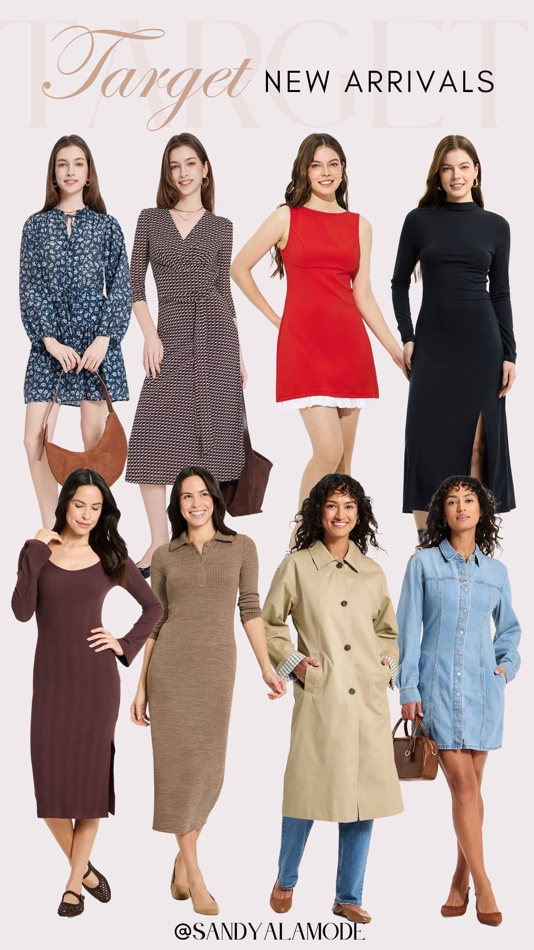 Target new arrivals. Target fashion. Target winter style. Target finds. Target spring trench coat. Target winter sweater dress. Target Valentine’s Day dress. Target denim button down dress. Target floral tiered dress  

#LTKFindsUnder50 #LTKFindsUnder100 #LTKSeasonal