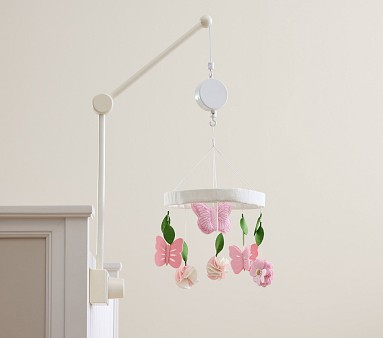 Wildflower Butterfly Baby Crib Mobile | Pottery Barn Kids