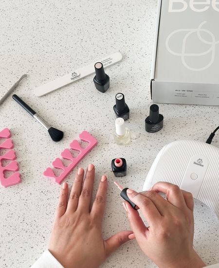 At-home Gel Manicure kit 💅🏼

So convenient to do at home and switch up your color anytime for a fresh gel manicure anytime. Great for busy girlies and moms! 

Self care • do it yourself gel manicure set kit • gel polish • pink white neutral gel polishes • beetles nail gel • gift idea • for her • #amazonfind 

#LTKGiftGuide #LTKsalealert #LTKbeauty