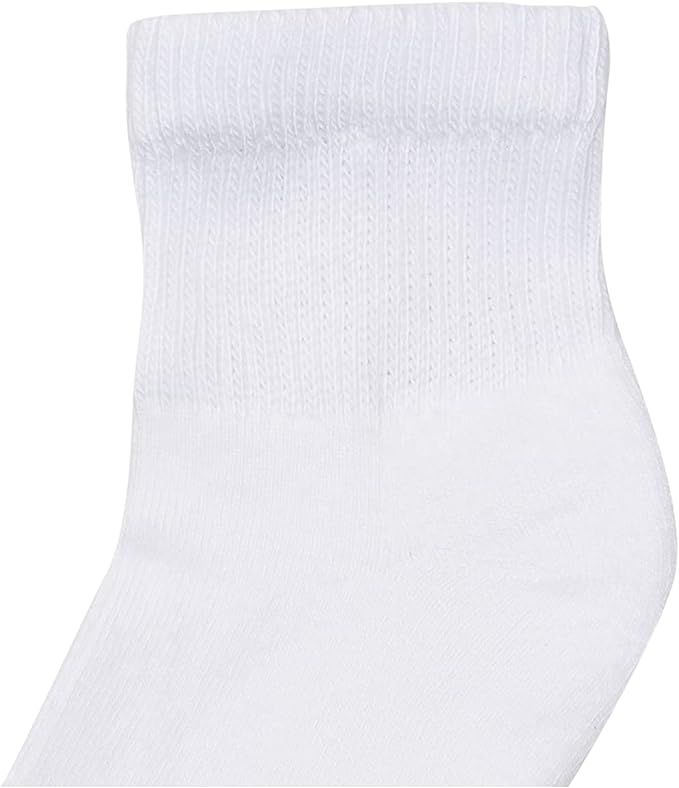 Hanes Ultimate Women's 6-Pack Comfort Toe Seamed Ankle Socks | Amazon (US)