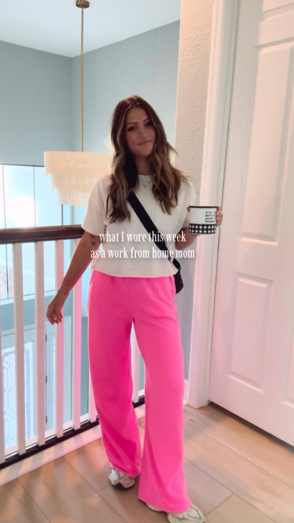 XS sweats. These run really really long. And big. The comfiest EVER tho!!!! S tee 