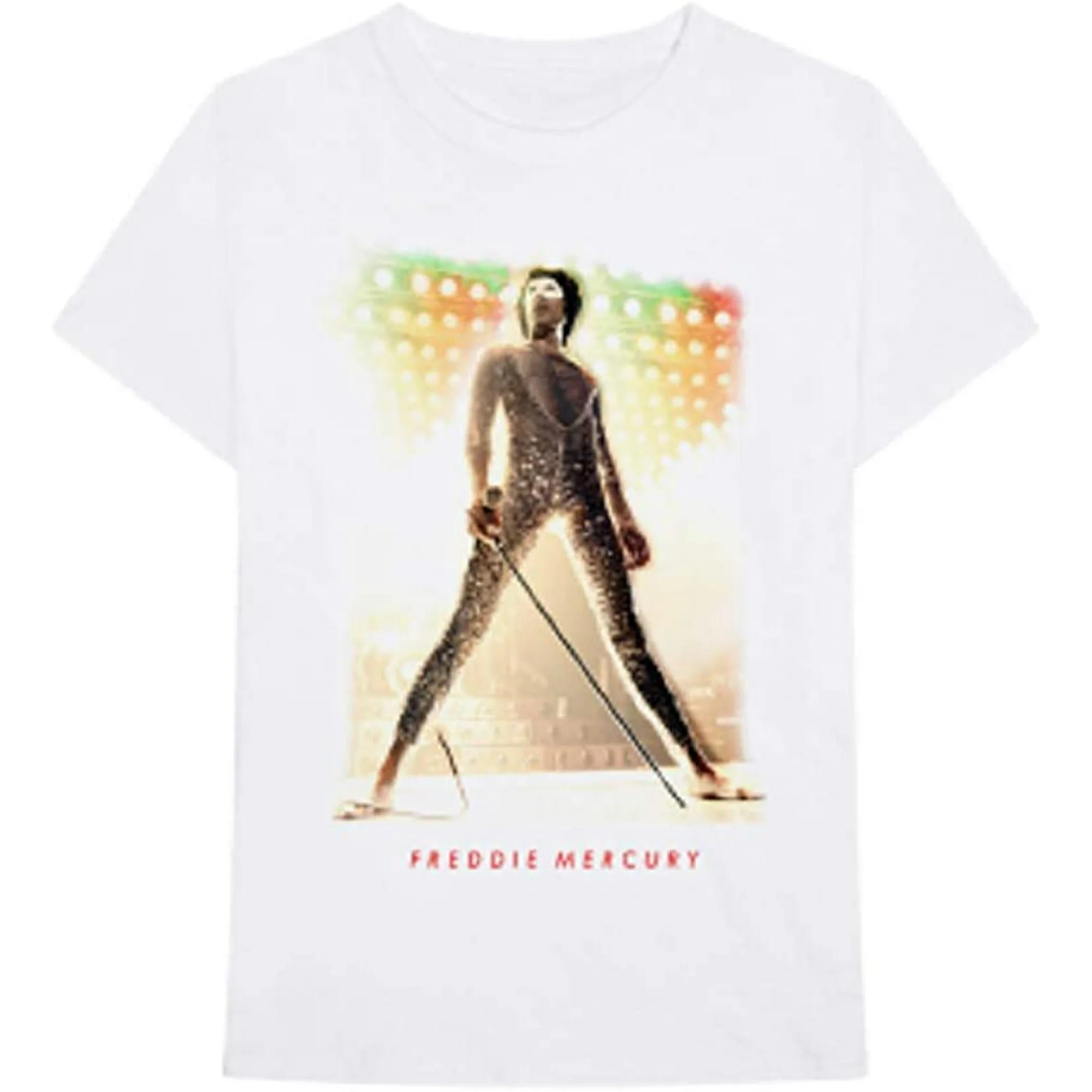 Freddie Mercury Men's Mask Short Sleeve T Shirt | Walmart (US)