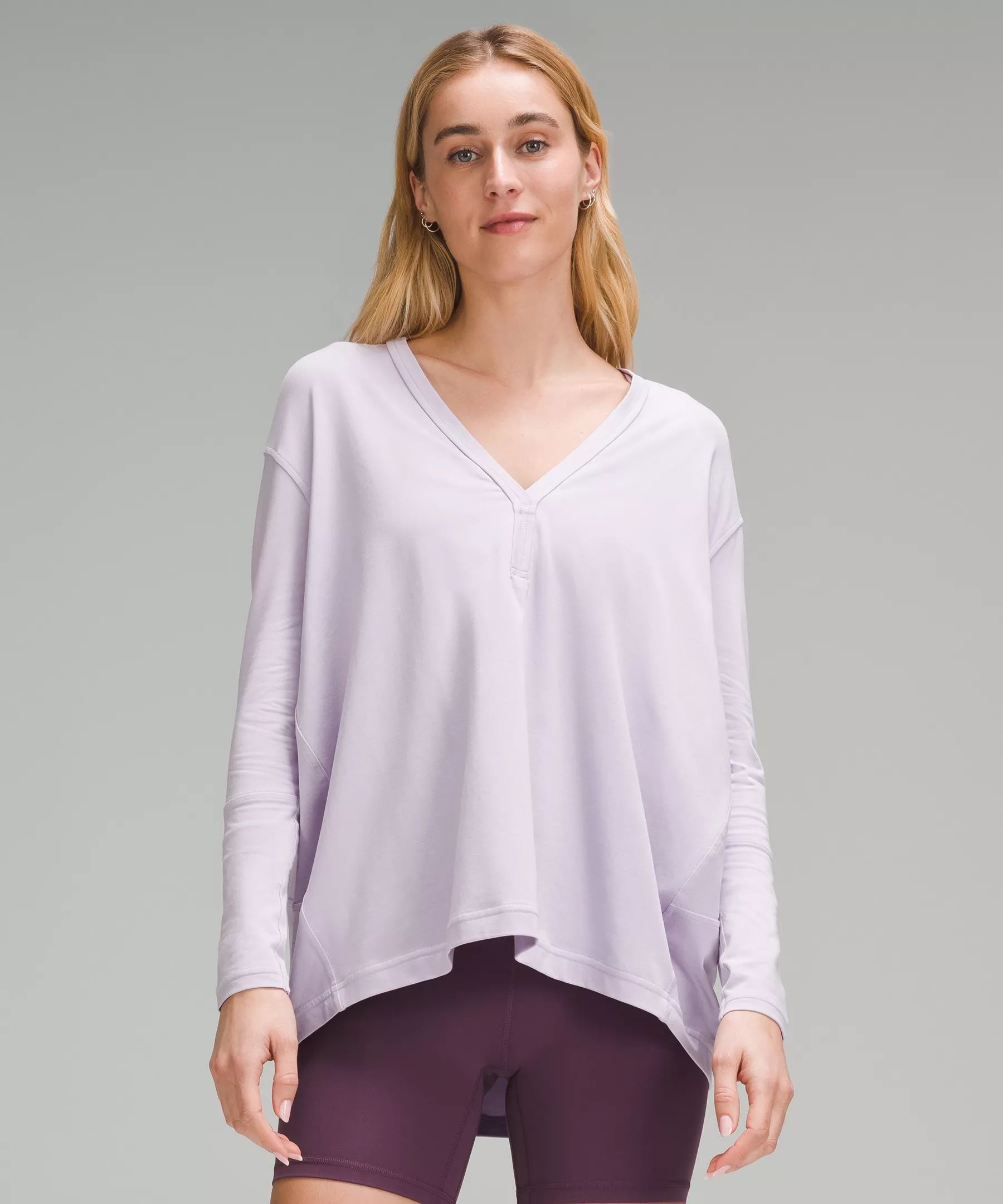 Back In Action V-Neck Long-Sleeve Shirt | Women's Long Sleeve Shirts | lululemon | Lululemon (US)