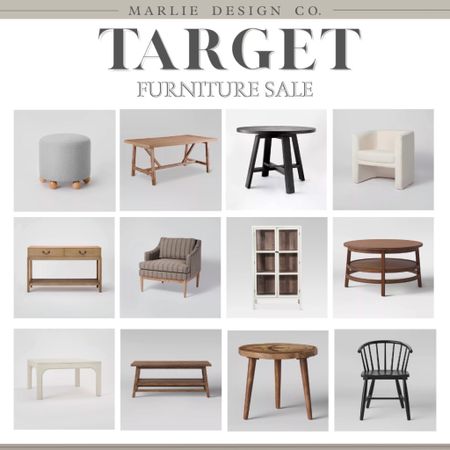 Target Furniture Sale | dining table | kitchen table | nightstands | dining chair | coffee table | bun feet ottoman | ottoman | display cabinet | cabinet | console table | armchair | affordable furniture | boucle chair | accent table | black cabinet 

#LTKhome #LTKunder100 #LTKsalealert