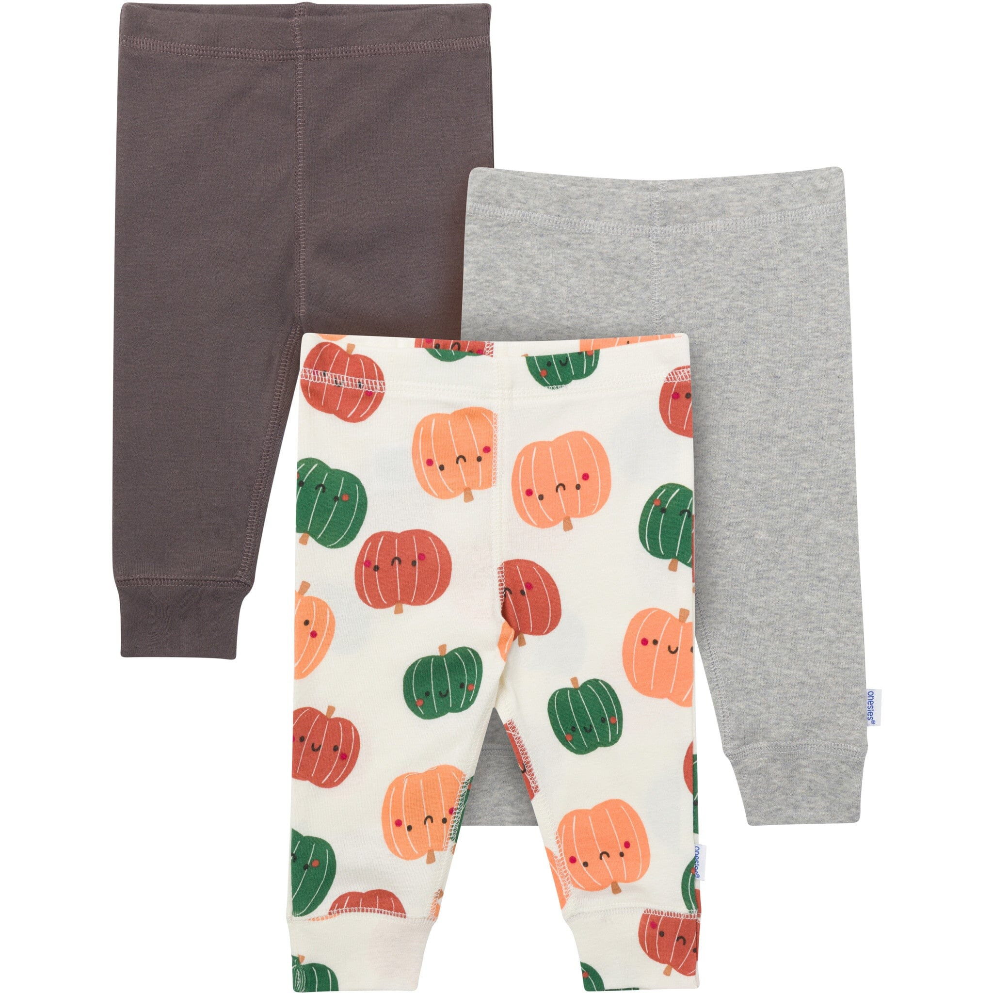 3-Pack Baby Neutral Pumpkins Active Pants | Gerber Childrenswear