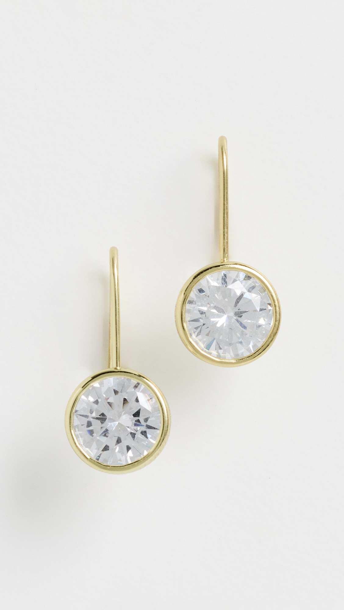 BaubleBar Fallon Earrings Silver One Size | Shopbop