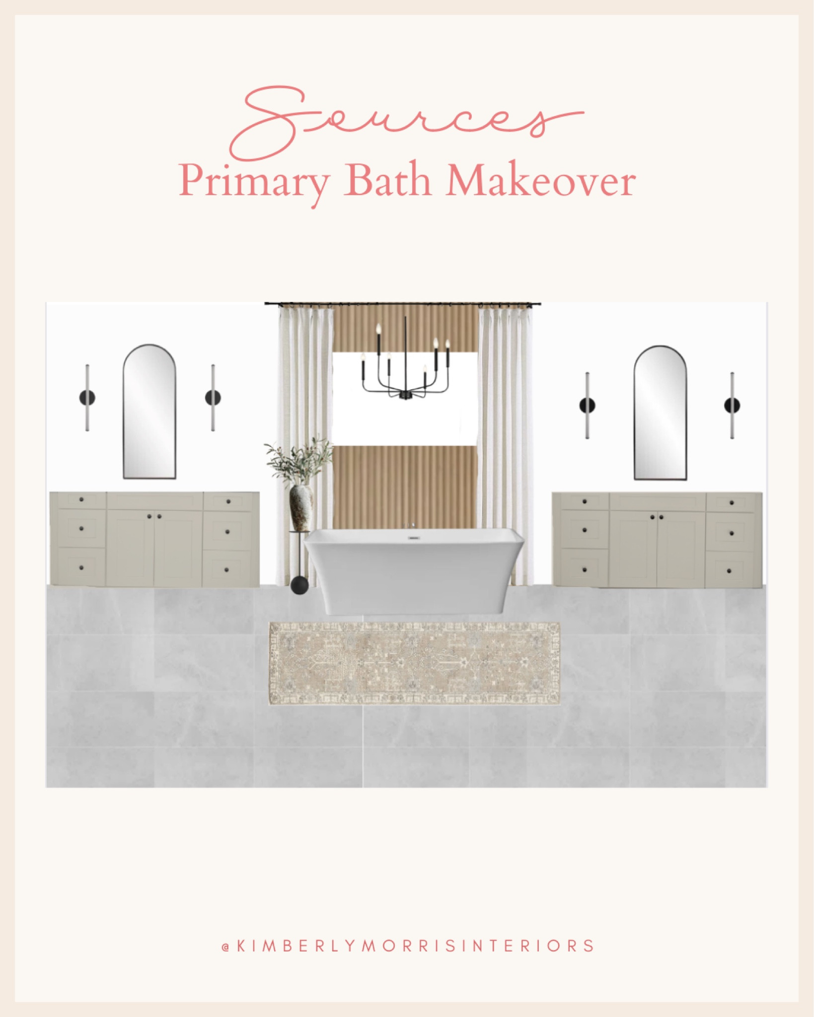 Sources for our primary bath project! 

#LTKhome
