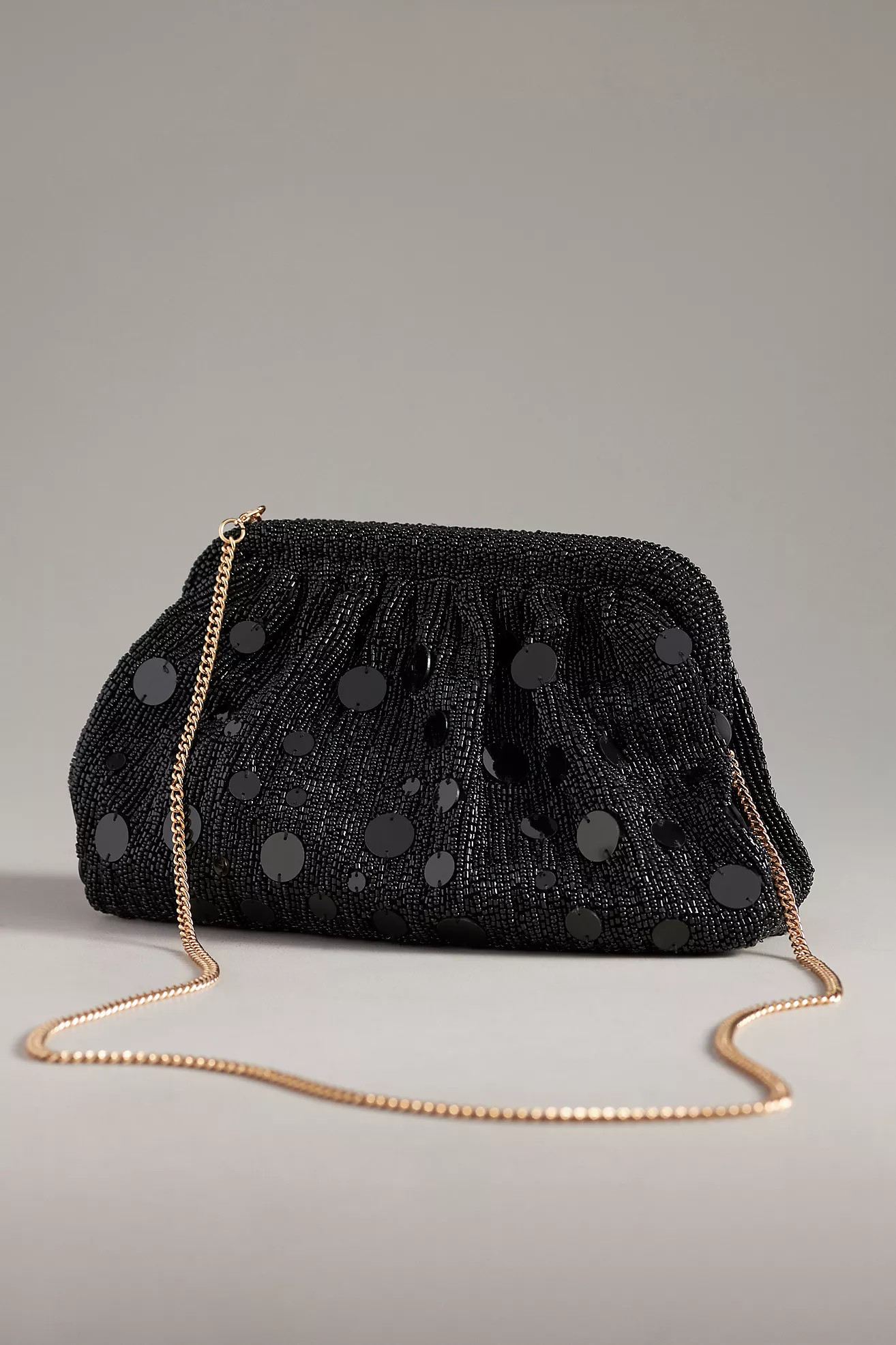Mirror Beaded Clutch | Anthropologie (US)
