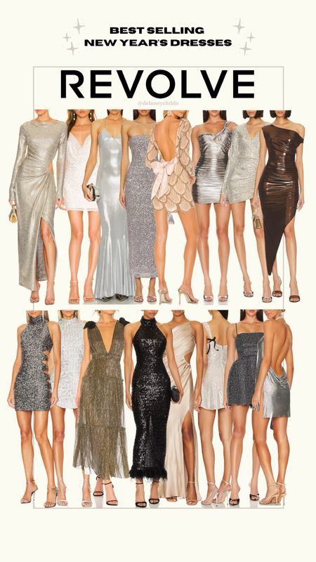 We’re going glam this New Year’s! ✨🪩💄 Revolve has gorgeous NYE sparkly dresses! I like all of these styles for different weather and moods. Keep an eye out - a few of these are already selling out 🥂

#LTKHoliday #LTKSeasonal #LTKstyletip