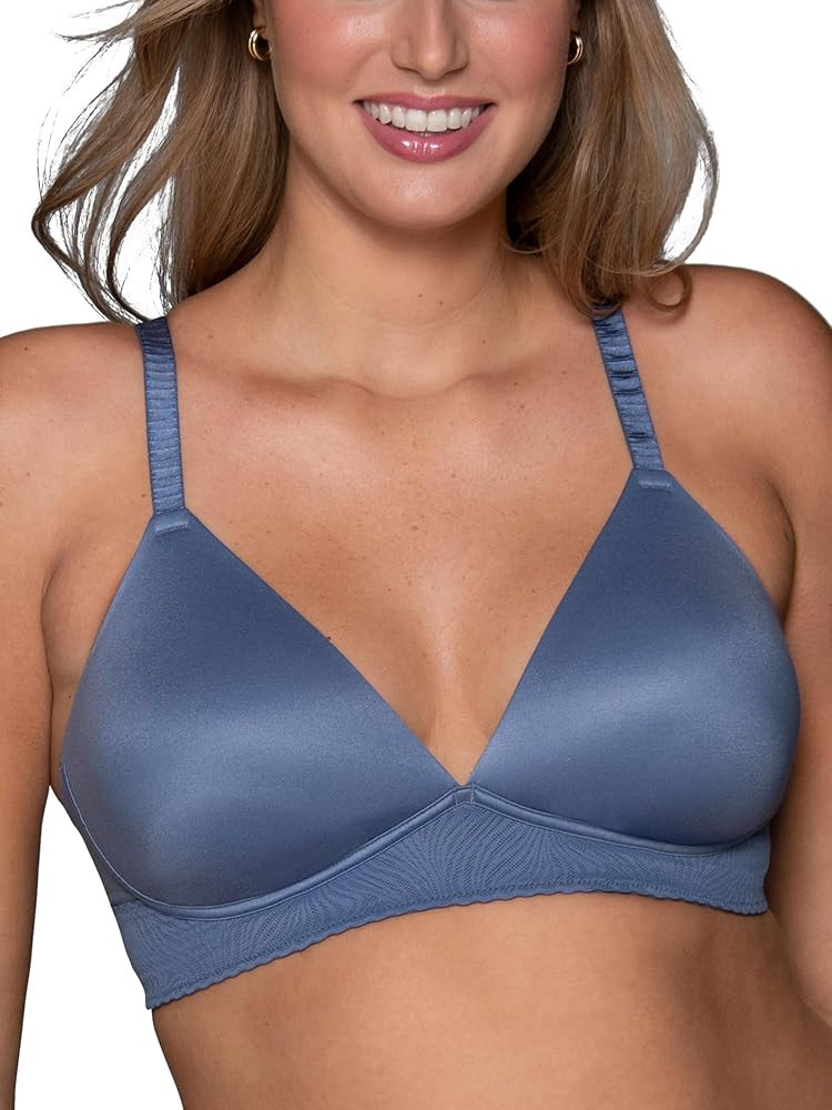 Vanity Fair Women's Effortless Bras for Everyday Wear, Buttery Soft Fabric & Lightweight Memory F... | Amazon (US)