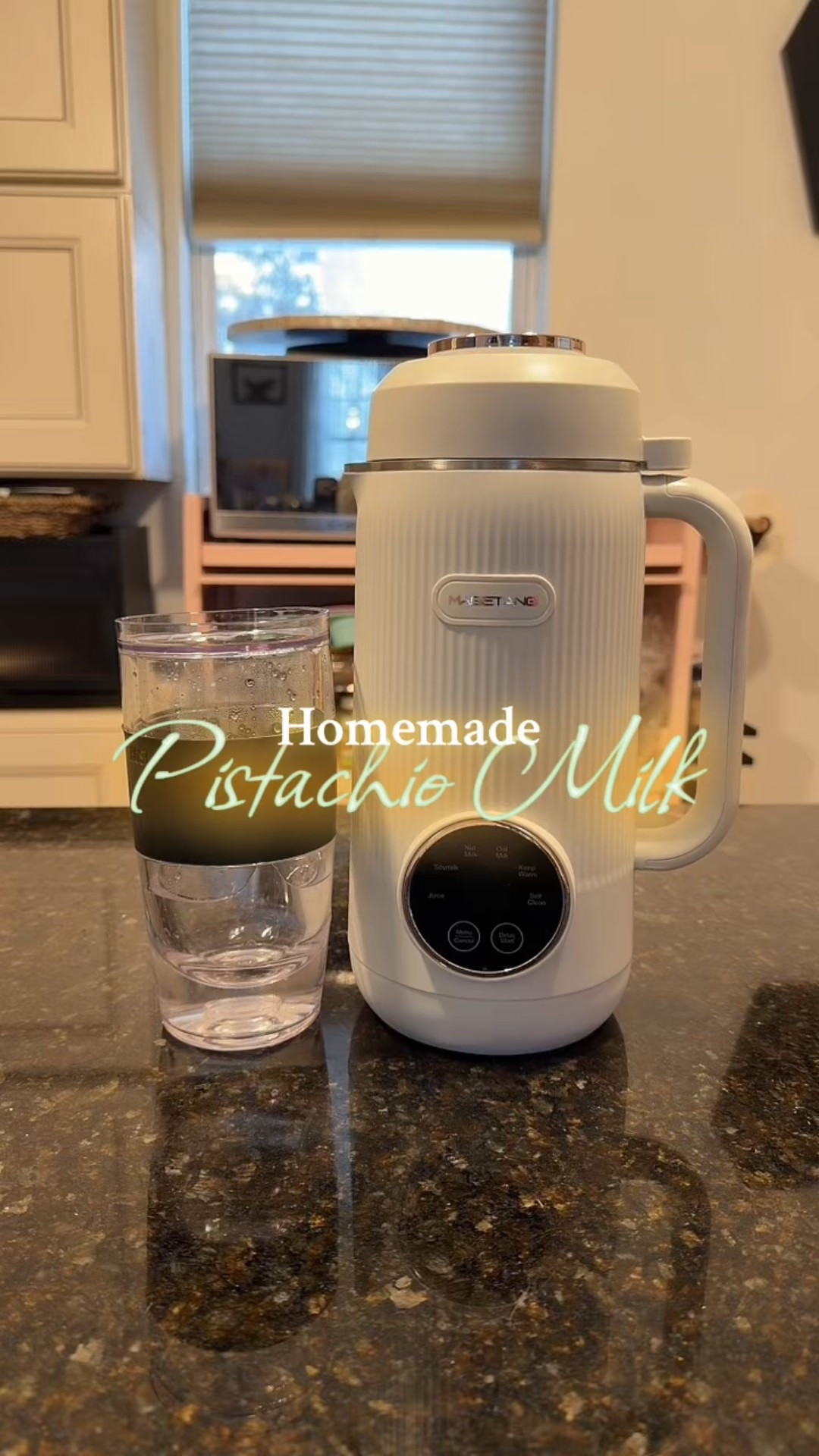 Homemade pistachio milk & I’m officially obsessed 💚
This nut milk maker + juicer makes it so easy to create fresh, handmade plant-based milk at home. No fillers, no gums, no mystery ingredients—just a handful of pistachios, a water bottle, and a tablespoon of vanilla bean paste. It lasts me about 5-6 cups of coffee & takes about 6-8 minutes to blend.

Perfect for clean living, healthy habits, home wellness, and knowing exactly what you’re putting in your body. It also works for almond milk, oat milk, soy milk, and fresh juice— & it even self-cleans.

Healthy home essentials | DIY kitchen | clean ingredients | homemade milk | wellness routine

#LTKmorningroutine #LTKselfcare #LTKHome