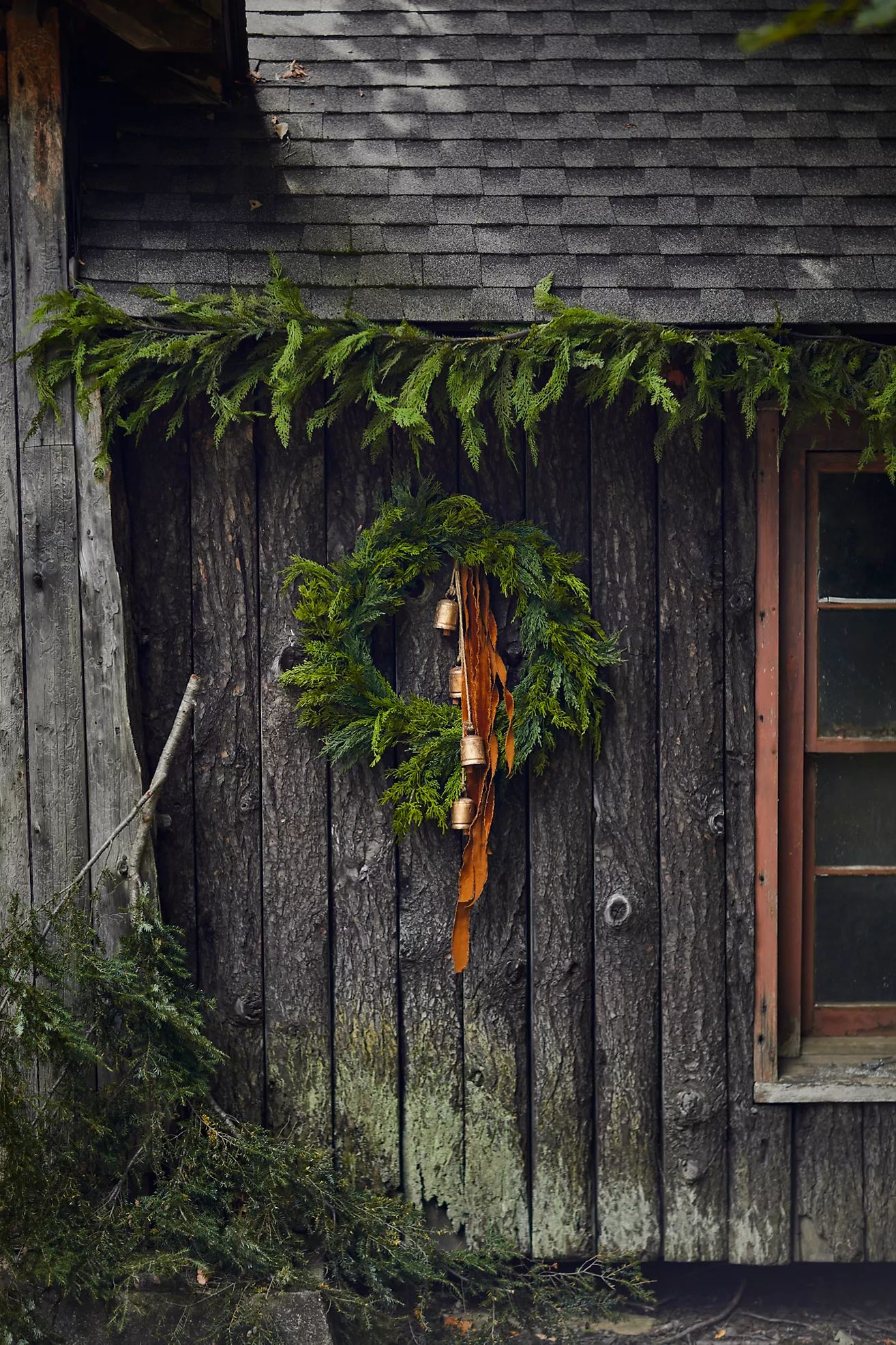 Faux Cedar Wreath | Anthropologie (US)