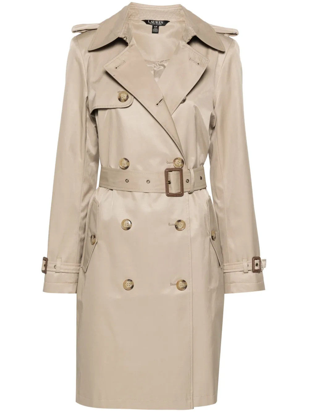 Lauren Ralph Lauren Belted Trench Coat - Farfetch | Farfetch Global