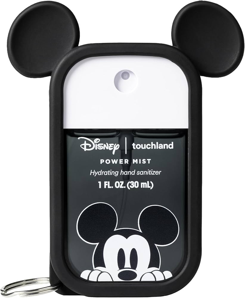 Disney & Touchland Hand Sanitizer and Mickey Mouse Case Set, Scented & Stylish Bundle, Travel Siz... | Amazon (US)