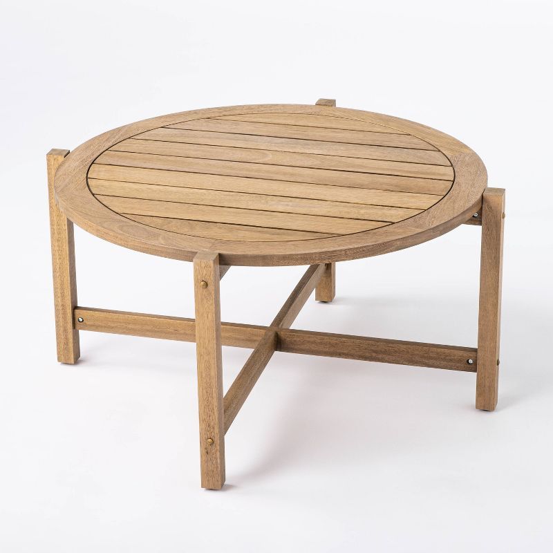 Bluffdale Wood Patio Coffee Table - Threshold&#8482; designed with Studio McGee | Target