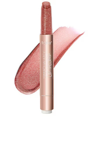 tarte Maracuja Juicy Lip Plump Shimmer Glass in Rosy Mauve Shimmer Glass. | Revolve Clothing (Global)