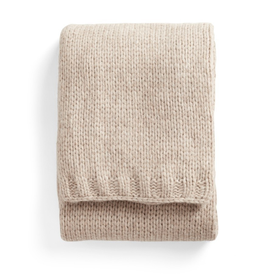 Alpaca Chunky Oversized Blanket | Cuyana