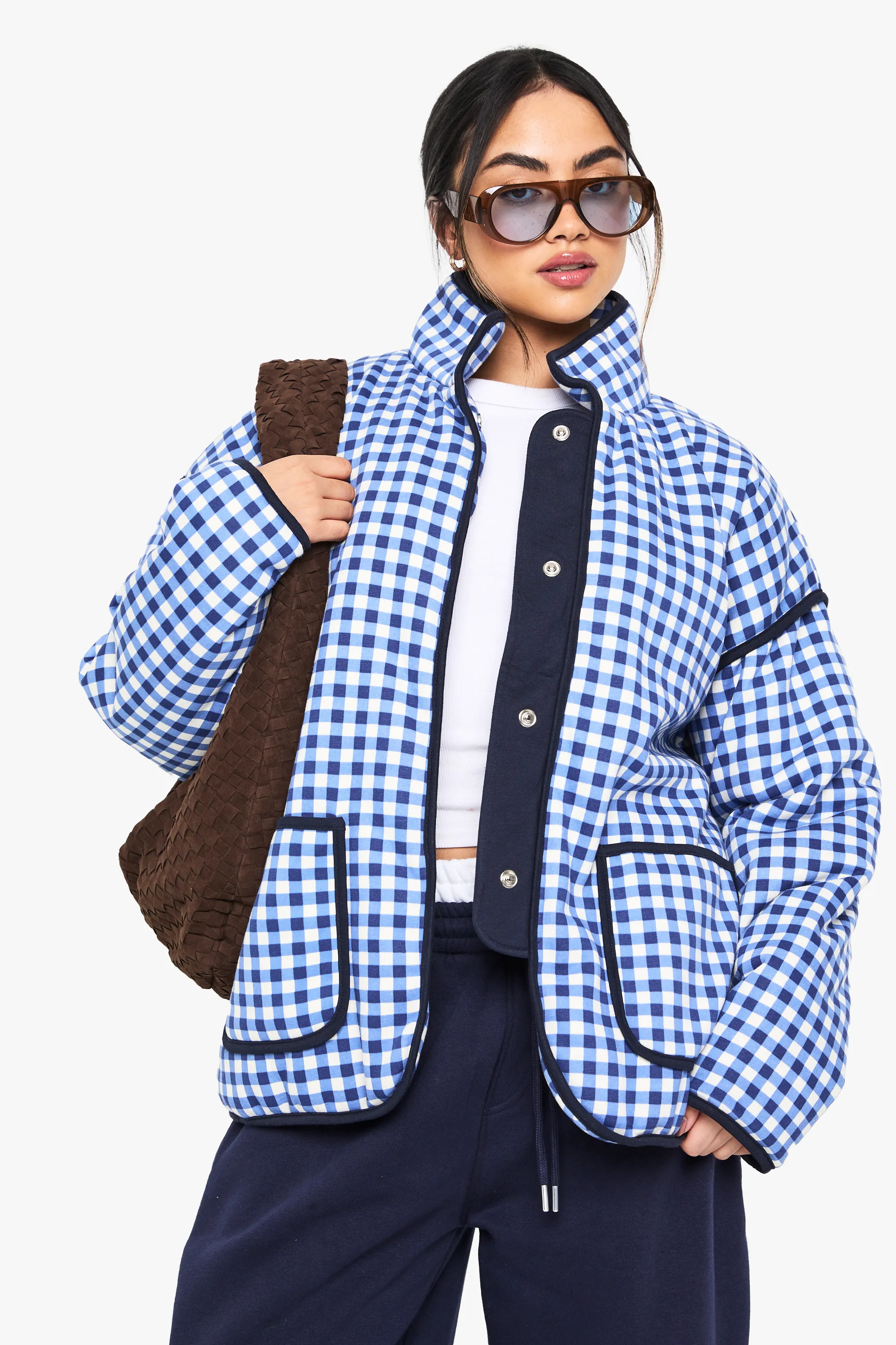 Printed Oversized Jacket | Boohoo.com (UK & IE)