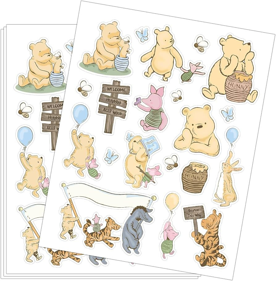 Winnie Birthday Decorations and Stickers - Gifts for Boys, Girls and Baby Showers - Computer, Lap... | Amazon (US)