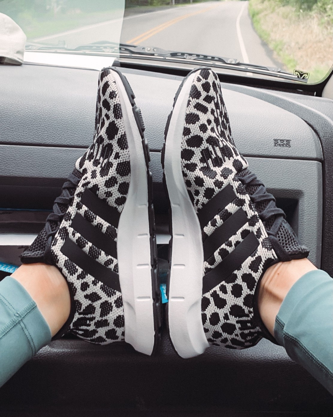 These have been a favorite sneaker of mine for years and they’re fully restocked and on sale. $50 and perfect for any season. Adidas swift run in black and white leopard print.

#LTKSaleAlert #LTKstorytime #LTKootd