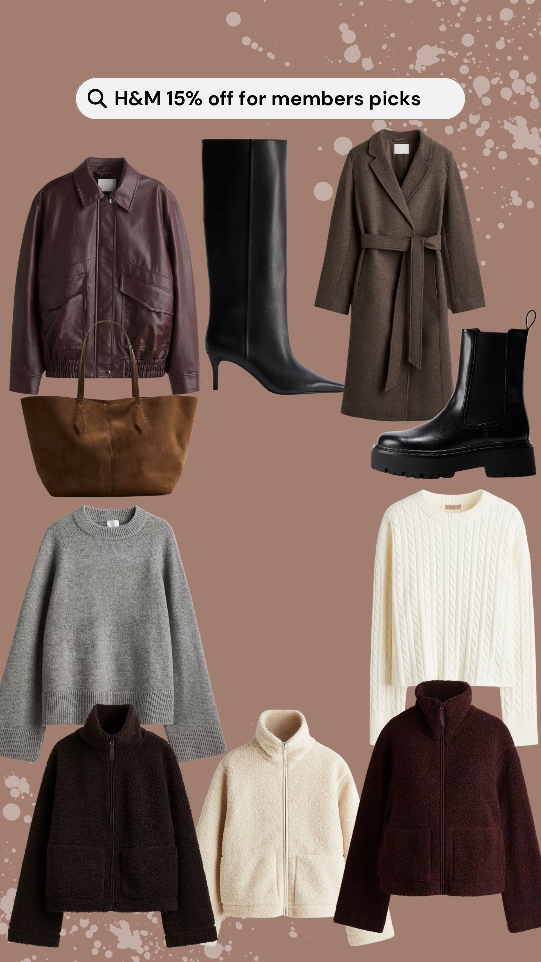 15% off for members at H&M - run girlies!

#LTKSeasonal #LTKFallSale #LTKMidsize