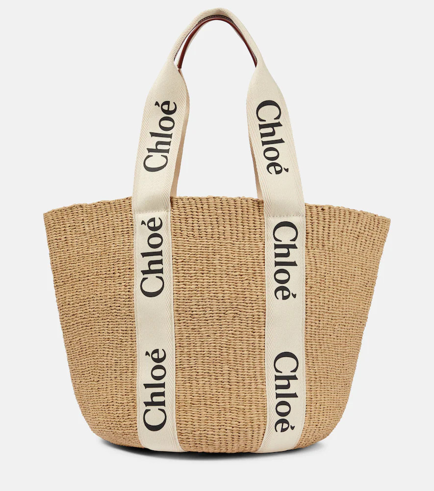 ChloÃ© x Mifuko Woody Large raffia tote | Mytheresa (US/CA)
