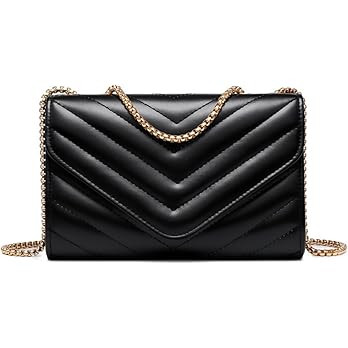 Dasein Women Small Quilted Crossbody Bags Stylish Designer Evening Bag Clutch Purses and Handbags... | Amazon (US)