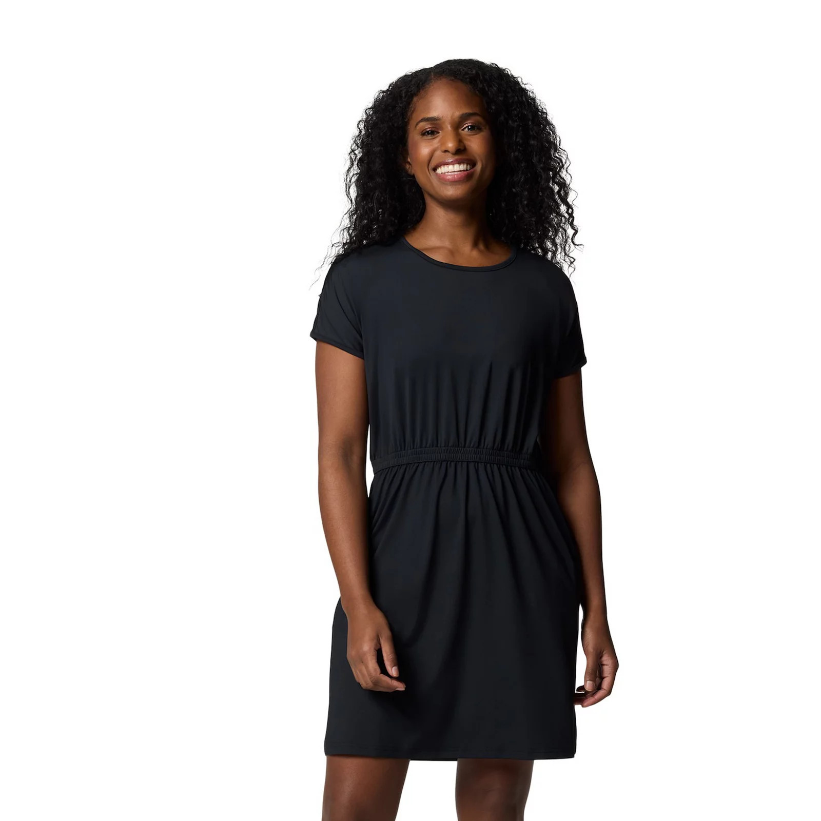 Women's Columbia Chill River Short Sleeve Dress, Size: Large, Black | Kohl's