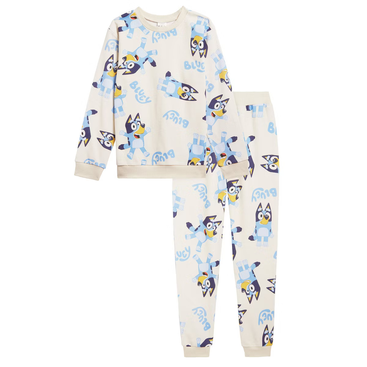 Bluey Fleece Sweatshirt and Jogger Pants Outfit Set Toddler | Target