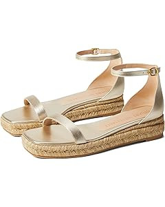Stuart Weitzman Nudistcurve Espadrille Flat Sandal | The Style Room, powered by Zappos | Zappos
