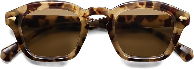 Small Retro Square Sunglasses for Women Mens Rectangle Sunnies AP3680 | Amazon (US)