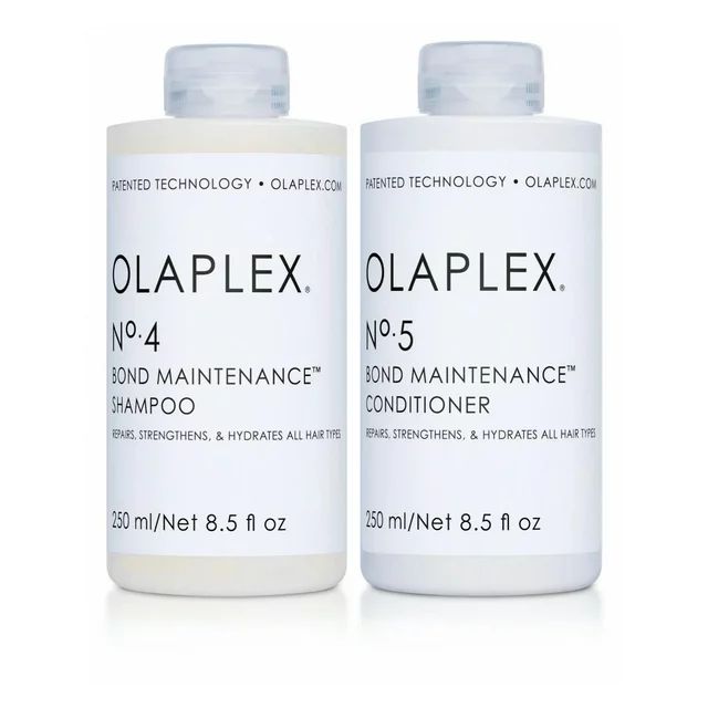 Olaplex No. 4 Bond Maintenance Shampoo and No. 5 Bond Maintenance Conditioner Set for All Hair Ty... | Walmart (US)