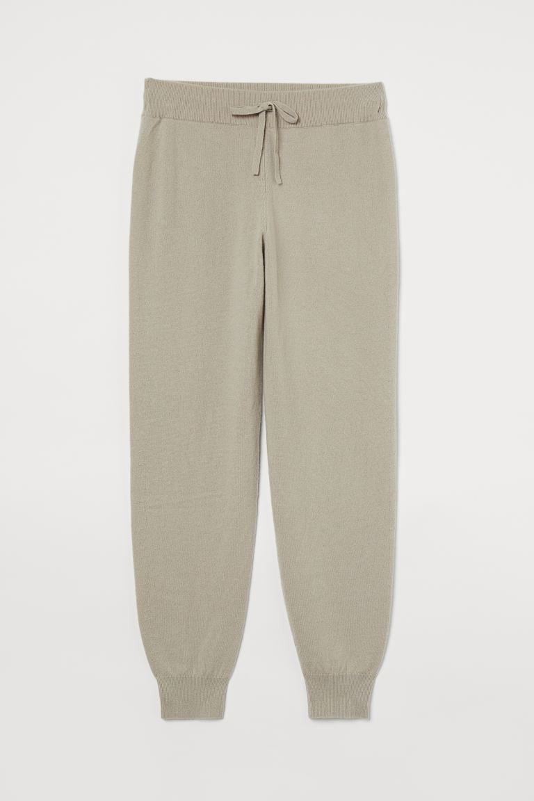 Fine-knit Cashmere Joggers | H&M (US + CA)