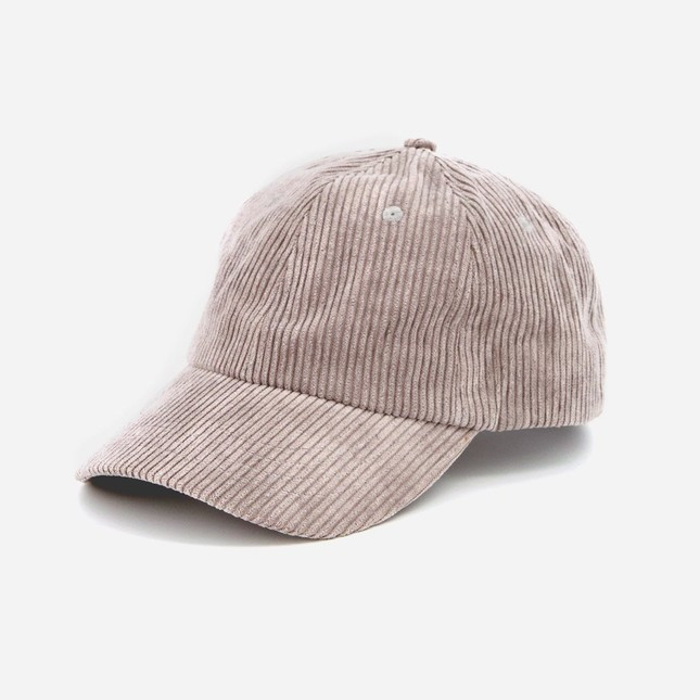 Corduroy Light Grey Dad Hat | The Tie Bar