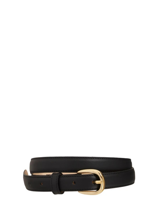 Rosette leather belt | Luisaviaroma