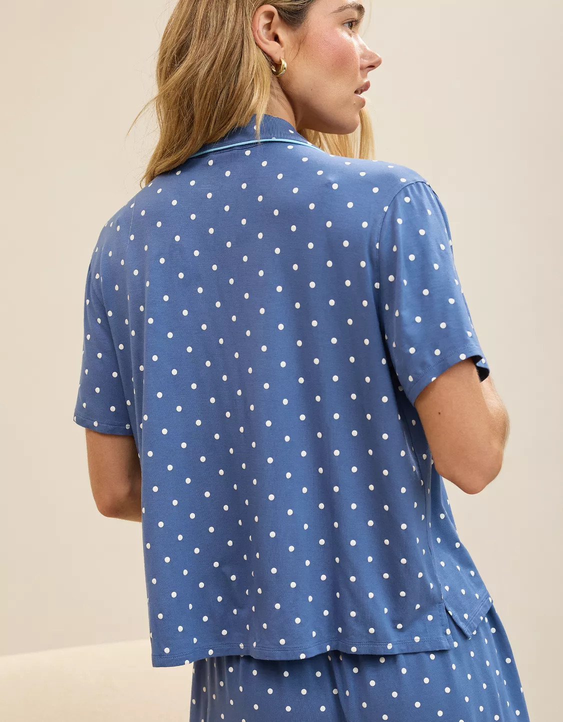 Aerie Real Soft® Short Sleeve Pajama Shirt | Aerie