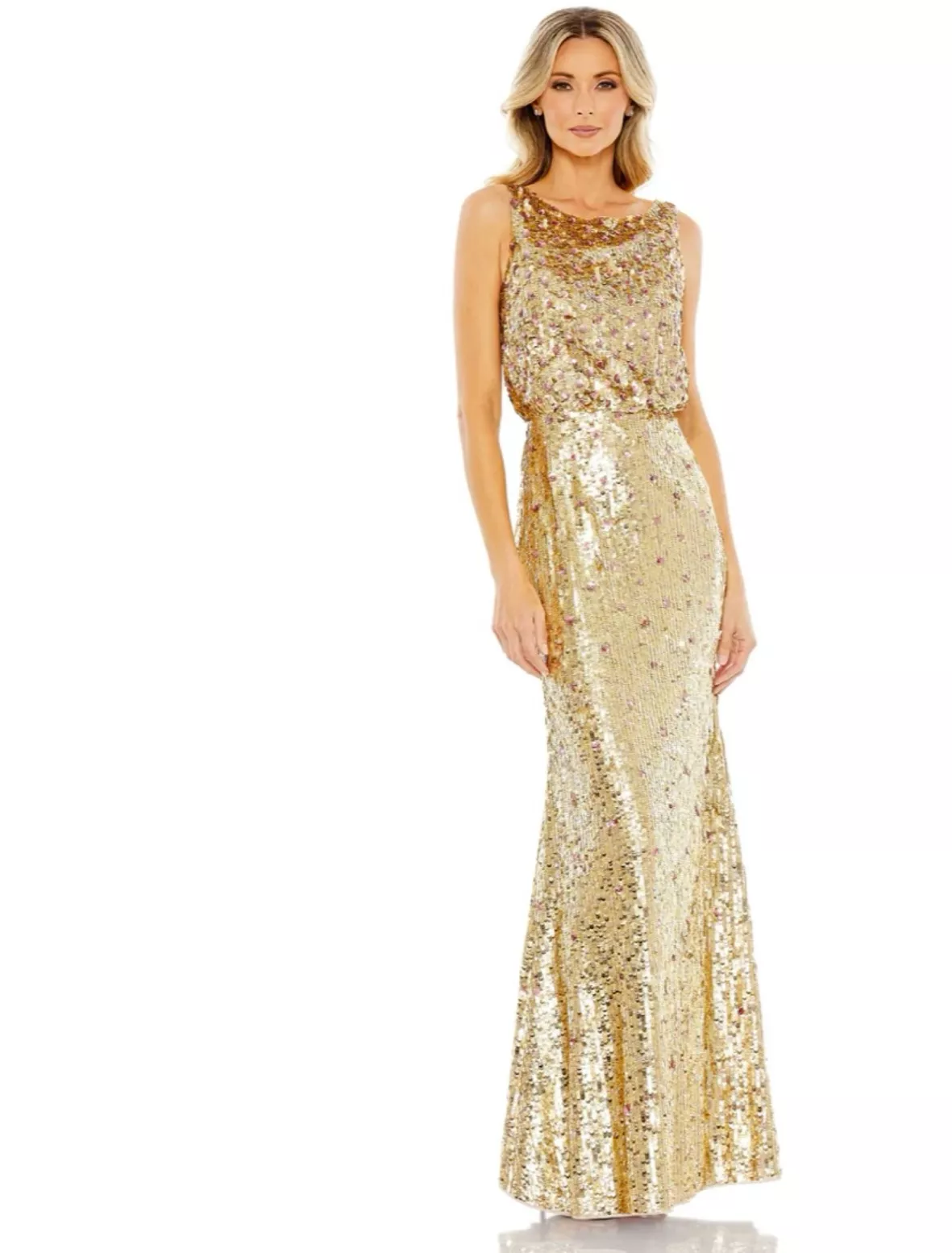 Sequined gown curated on LTK
