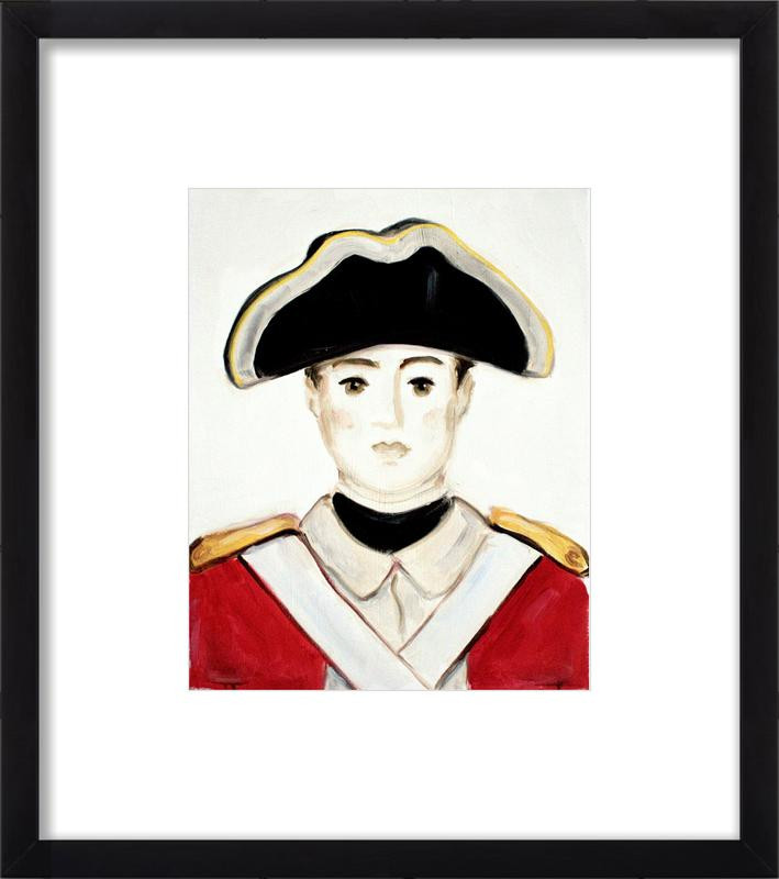 Storybook Portrait of Ethan & His Bicorne Hat | Artfully Walls
