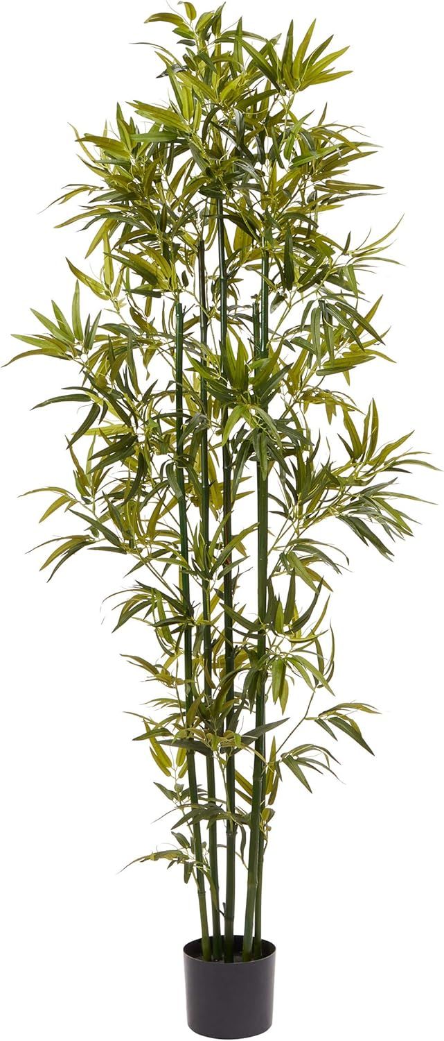 Pure Garden 6 Ft. Artificial Bamboo – Tall Faux Potted Indoor Floor Plant for Home, Restaurant ... | Amazon (CA)