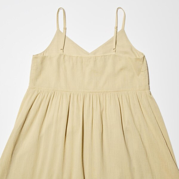 Crinkle Cotton Camisole Dress | UNIQLO (US)