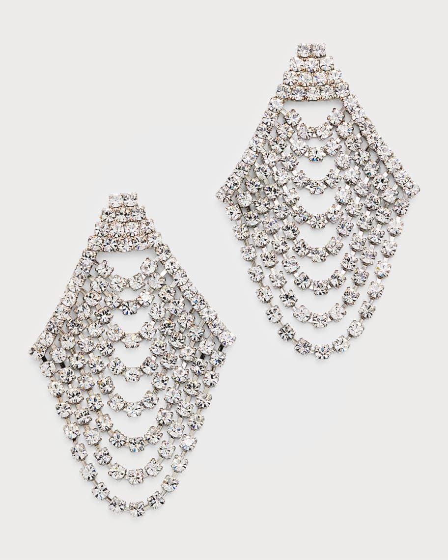 Jennifer Behr Seraphina Crystal Earrings | Neiman Marcus
