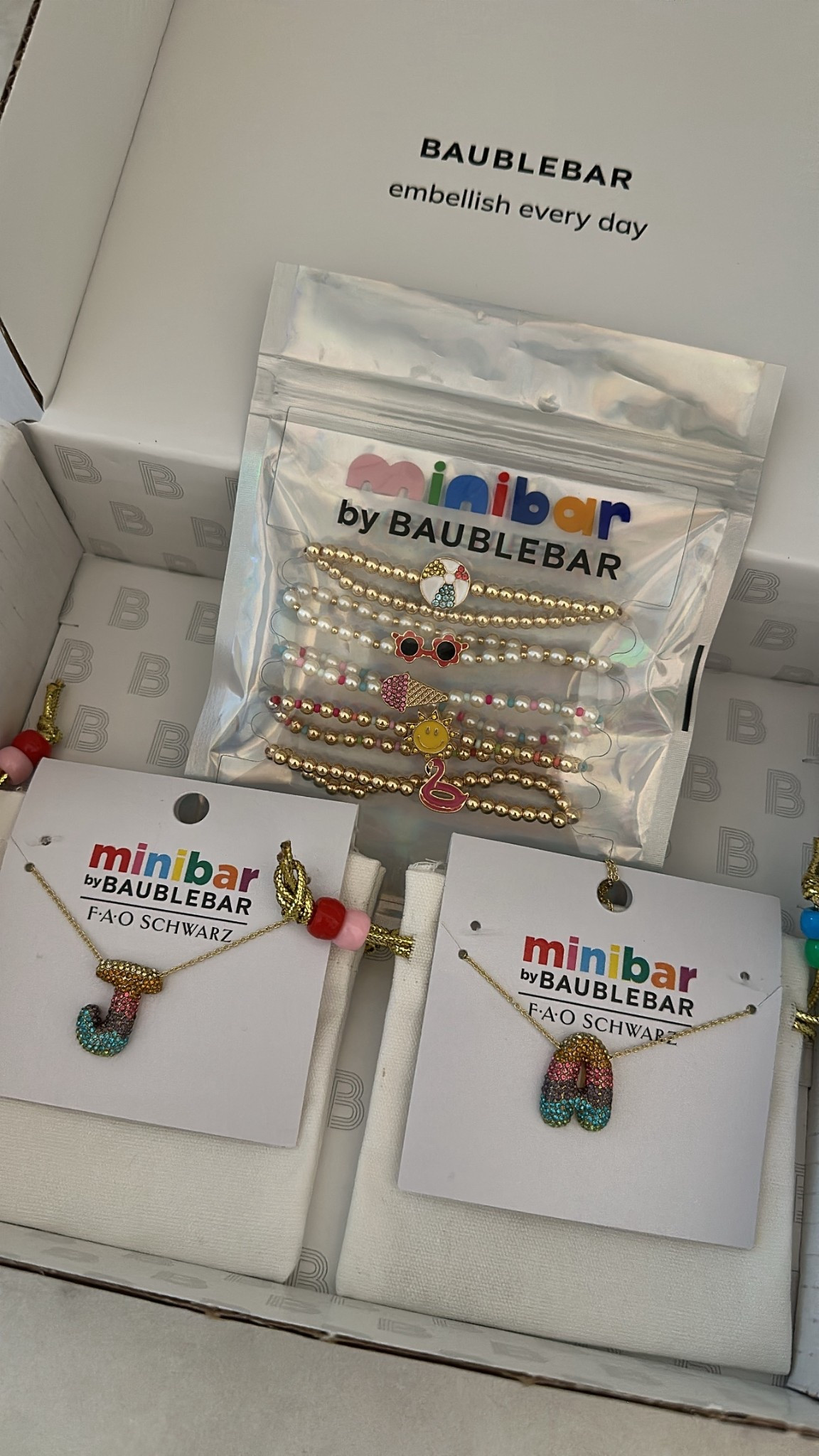 minibar by Baublebar- love these for the girls & would make great gifts 🩷 #baublebar #minibarbybaublebar 