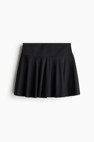 H & M - Tennis Circle Skirt with DryMove - Black | H&M (US + CA)