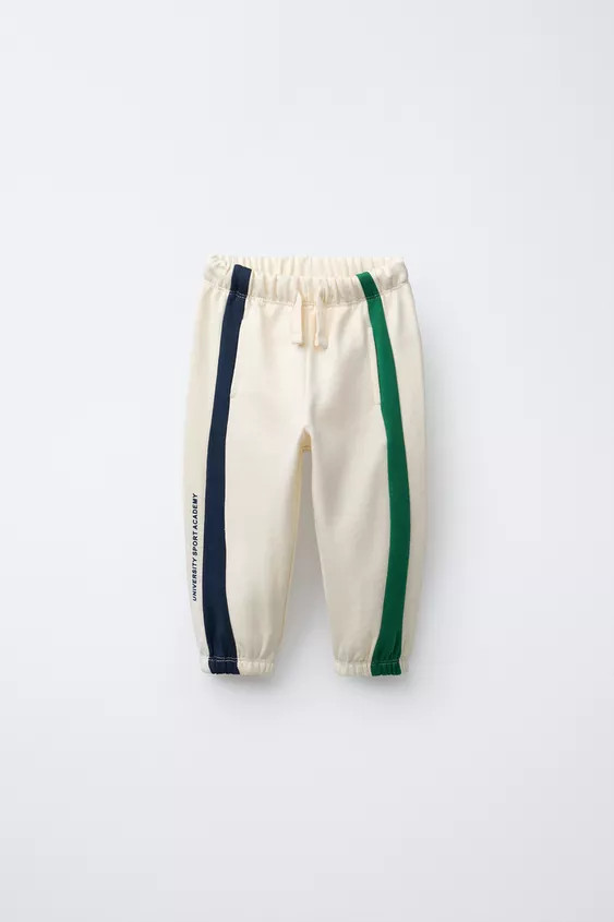 COLOR BLOCK JOGGING PANTS | Zara US