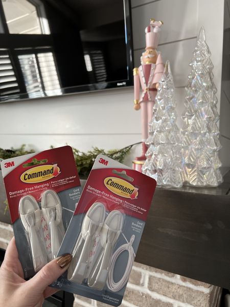 These command hooks will help you get your garland to look like these Pinterest mantels. I use a combination of both types of hooks for my mantles, mirrors and hallways that I decorate with garland  

#LTKhome #LTKSeasonal #LTKHoliday